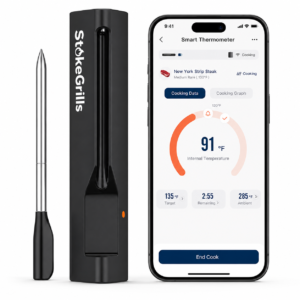 Wireless Bluetooth Meat Thermometer for BBQ and Kitchen